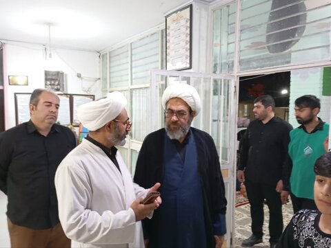 تصاویر بازدید امام جمعه کوهدشت از برخی مواکب سطح شهرستان