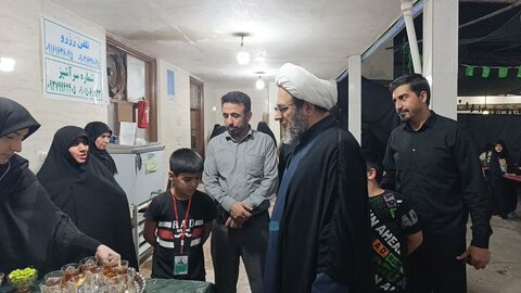 تصاویر بازدید امام جمعه کوهدشت از برخی مواکب سطح شهرستان