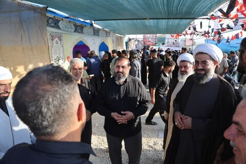 تصاویر / بازدید امام جمعه همدان از موکب‌های سراسر استان