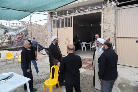 تصاویر / بازدید امام جمعه همدان از موکب‌های سراسر استان