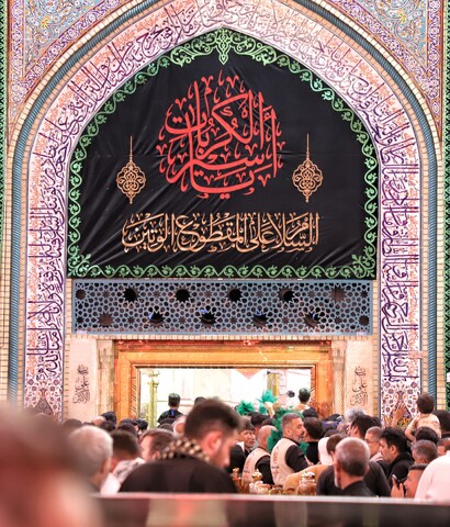 تصاویر/حال و هوای حرم امام حسین علیه السلام در آستانه اربعین