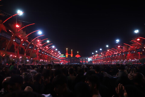 تصاویر/بین الحرمین «بهشت عشاق الحسین »