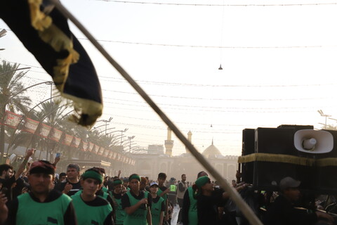 تصاویر/بین الحرمین «بهشت عشاق الحسین »