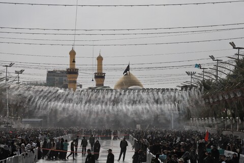 تصاویر/بین الحرمین «بهشت عشاق الحسین »