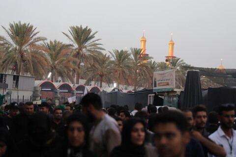 تصاویر/بین الحرمین «بهشت عشاق الحسین »