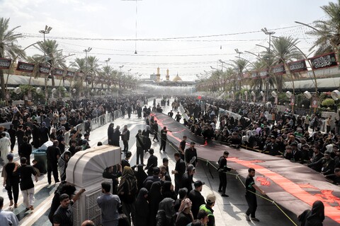 تصاویر/بین الحرمین «بهشت عشاق الحسین »