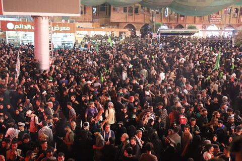 تصاویر/بین الحرمین «بهشت عشاق الحسین »