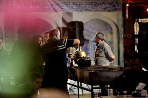 تصاویر / حال و هوای موکب‌های خدمت رسان به زائران اربعین حسینی در همدان