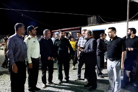 تصاویر / حال و هوای موکب‌های خدمت رسان به زائران اربعین حسینی در همدان