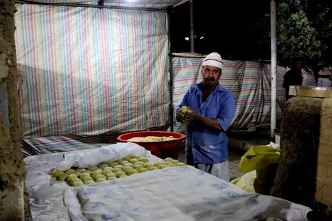 تصاویر / حال و هوای موکب‌های خدمت رسان به زائران اربعین حسینی در همدان