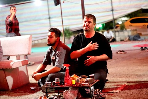 تصاویر / حال و هوای موکب‌های خدمت رسان به زائران اربعین حسینی در همدان