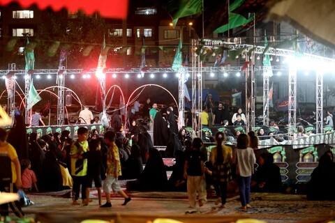 تصاویر / حال و هوای موکب‌های خدمت رسان به زائران اربعین حسینی در همدان