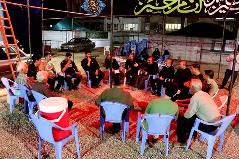 تصاویر / حال و هوای موکب‌های خدمت رسان به زائران اربعین حسینی در همدان