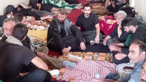 تصاویر / حضور امام جمعه بهار در مسیر پیاده روی اربعین حسینی