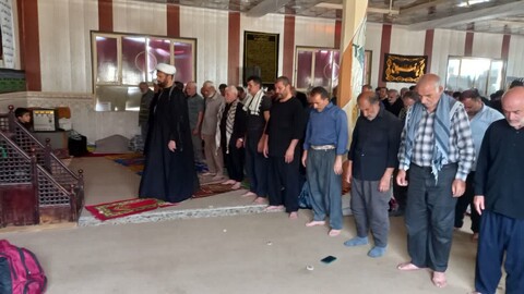 تصاویر / حضور امام جمعه بهار در مسیر پیاده روی اربعین حسینی