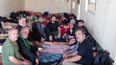 تصاویر / حضور امام جمعه بهار در مسیر پیاده روی اربعین حسینی