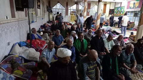 تصاویر / حضور امام جمعه بهار در مسیر پیاده روی اربعین حسینی