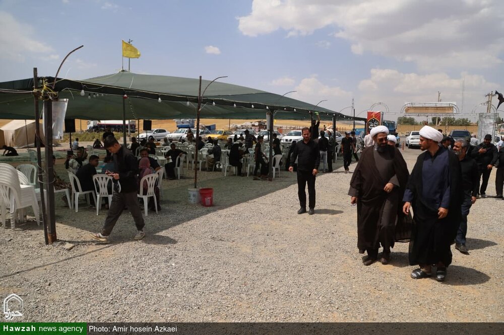 میزبانی ۲۲ موکب شهرستان اسدآباد از زائران اربعین حسینی