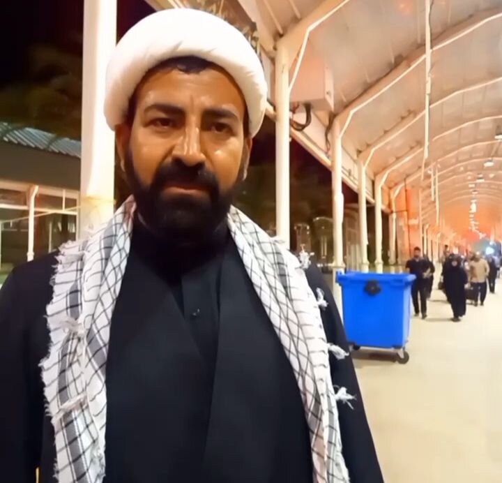 فیلم| فعالیت اربعینی طلاب کرمانشاهی در نقطه صفر مرزی