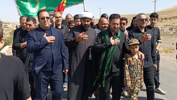 تصاویر/ مراسم جاماندگان اربعین حسینی در سراب