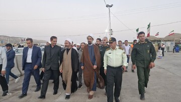 تصاویر/بازدید امام جمعه ایلام از مواکب شهرستان سیروان