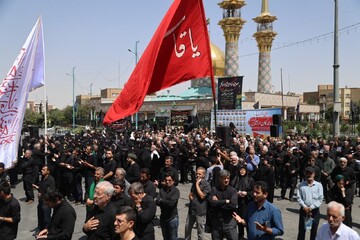 تصاویر / تجمع جاماندگان اربعین حسینی در همدان