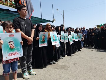 برگزاری همایش جاماندگان قافله‌ اربعین حسینی در بخش قمصر