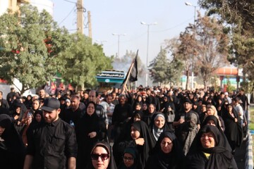 تصاویر/ پیاده روی دلدادگان اربعین حسینی در ارومیه