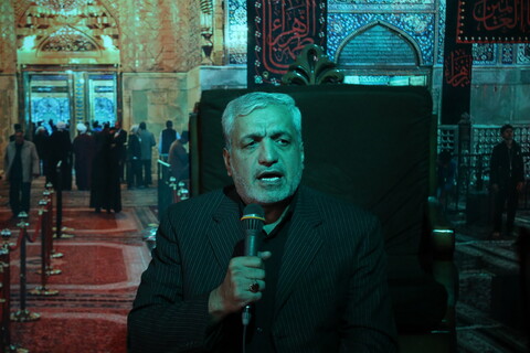 تصاویر / مراسم عزاداری شب اربعین حسینی در بیت آیت الله فقیهی