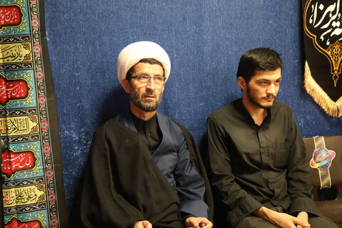 تصاویر / مراسم عزاداری شب اربعین حسینی در بیت آیت الله فقیهی