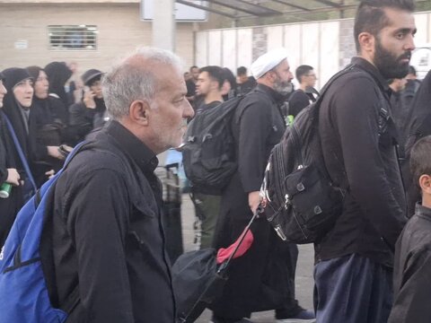 تصاویر/ حال وهوای مرز مهران یک روز مانده به اربعین حسینی