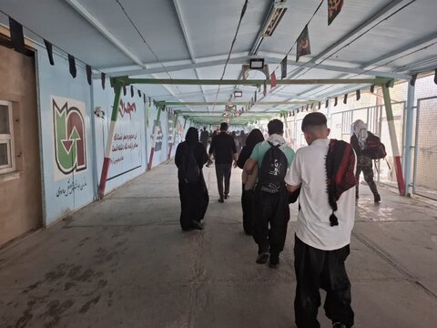 تصاویر/ حال وهوای مرز مهران یک روز مانده به اربعین حسینی