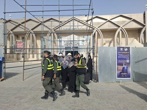 تصاویر/ حال وهوای مرز مهران یک روز مانده به اربعین حسینی