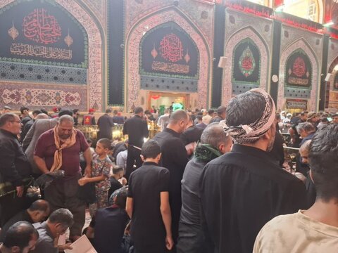 تصاویر/ حال وهوای اربعین حسینی در حرم سید الشهدا وبین الحرمین