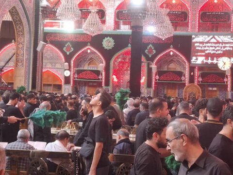 تصاویر/ حال وهوای اربعین حسینی در حرم سید الشهدا وبین الحرمین