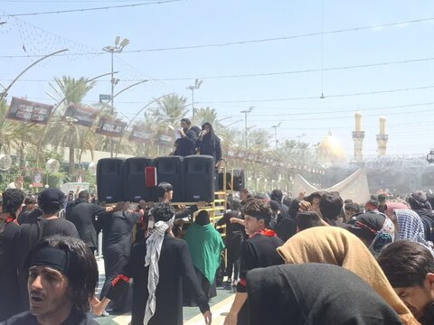 تصاویر/ حال وهوای اربعین حسینی در حرم سید الشهدا وبین الحرمین