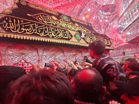 تصاویر/ حال وهوای اربعین حسینی در حرم سید الشهدا وبین الحرمین