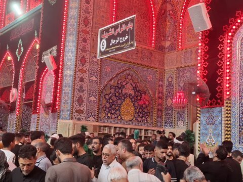 تصاویر/ حال وهوای اربعین حسینی در حرم سید الشهدا وبین الحرمین