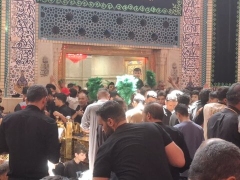 تصاویر/ حال وهوای اربعین حسینی در حرم سید الشهدا وبین الحرمین