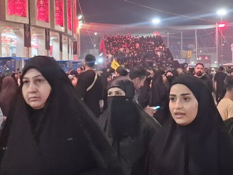 تصاویر/ حال وهوای اربعین حسینی در حرم سید الشهدا وبین الحرمین