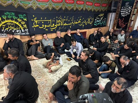 تصاویر/ مراسم عزاداری اربعین حسینی علیه السلام در بیت آیت الله مقتدایی