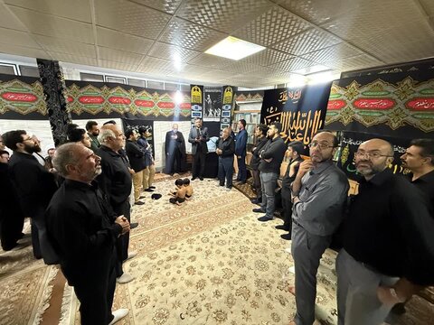 تصاویر/ مراسم عزاداری اربعین حسینی علیه السلام در بیت آیت الله مقتدایی