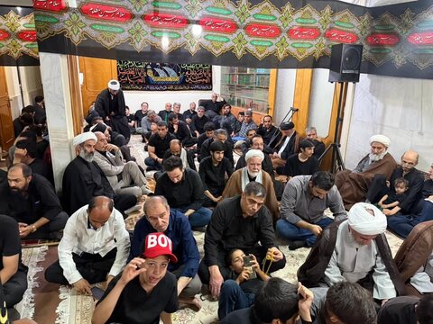 تصاویر/ مراسم عزاداری اربعین حسینی علیه السلام در بیت آیت الله مقتدایی