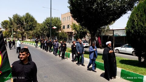 تصاویر/ سوگواری اربعین حسینی در کشاورز