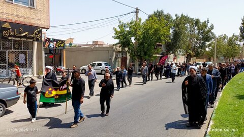 تصاویر/ سوگواری اربعین حسینی در کشاورز