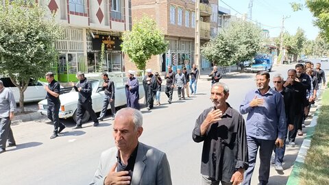 تصاویر/ سوگواری اربعین حسینی در کشاورز