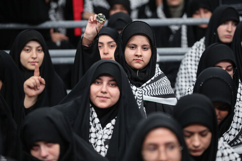 تصاویر/ مراسم عزاداری هیئت‌های دانشجویی در حسینیه امام خمینی(ره)