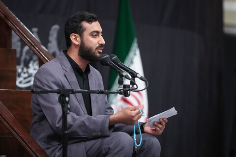 تصاویر/ مراسم عزاداری هیئت‌های دانشجویی در حسینیه امام خمینی(ره)