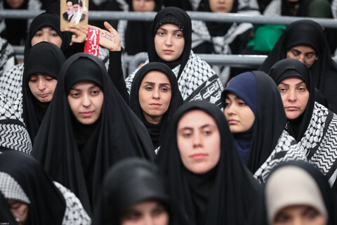 تصاویر/ مراسم عزاداری هیئت‌های دانشجویی در حسینیه امام خمینی(ره)