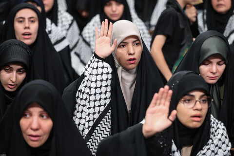 تصاویر/ مراسم عزاداری هیئت‌های دانشجویی در حسینیه امام خمینی(ره)